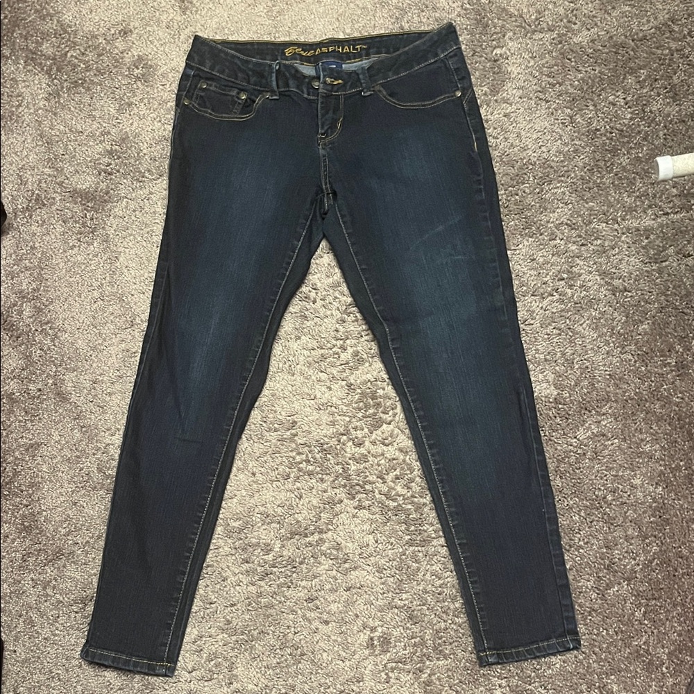 Asphalt Women's Midnight Blue Skinny Jeans